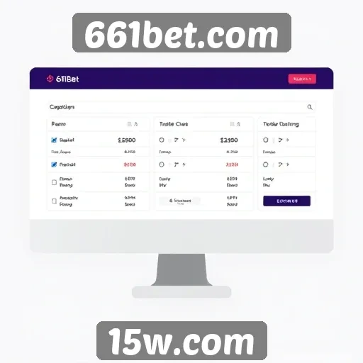 Experiência do usuário na interface do site 661bet